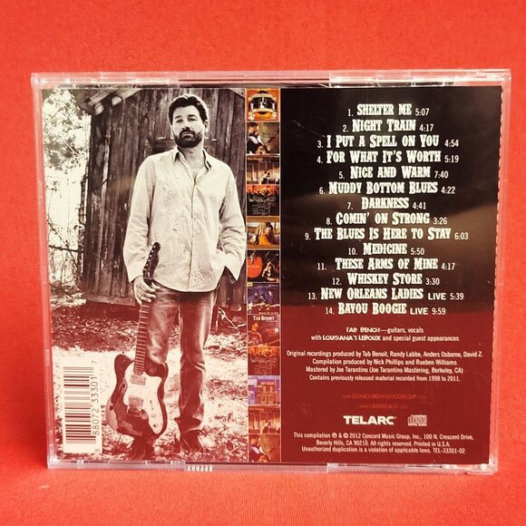 Legacy The Best of Tab Benoit CD 2012 Signed - Picture 2 of 8